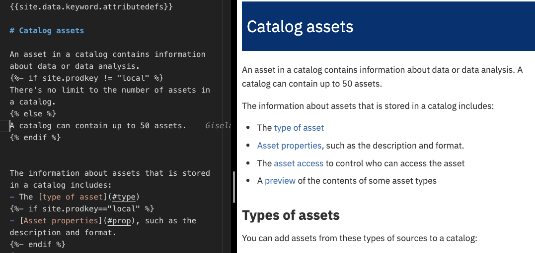 content styled for cloud audiences